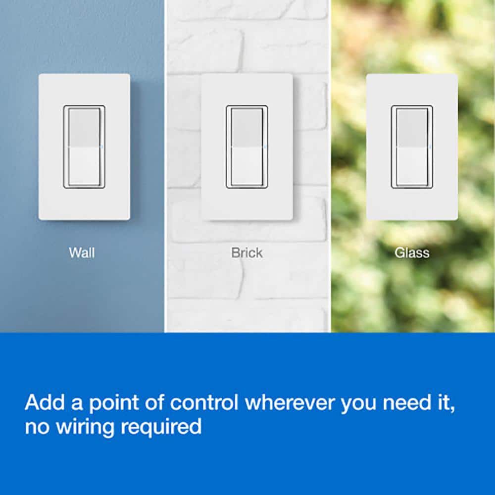Lutron Pico 120V Gloss White Paddle Remote Wall-Mount Kit, large image number 8