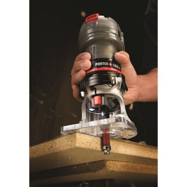 Porter Cable 5.6 Amp Variable Speed 16000 - 35 000-1/4 In. Laminate Trimmer, large image number 3