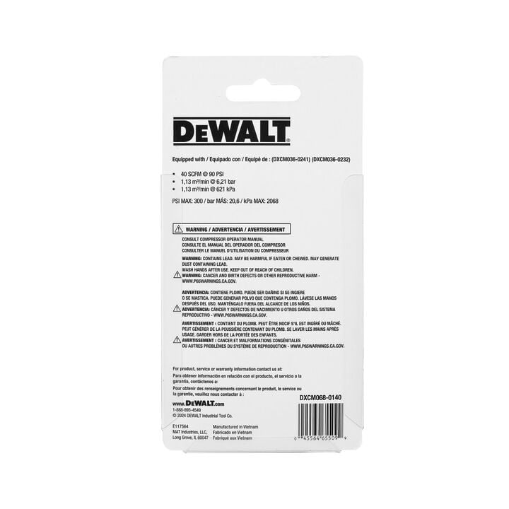 DEWALT 1/4 NPT 360 Degree Swivel Connector, large image number 4