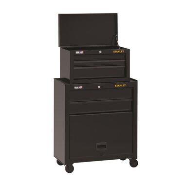 Stanley 26 in. W 100 Series 5-Drawer Tool Chest & Cabinet, large image number 1
