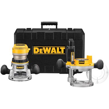 DEWALT 1.75-HP Combo Fixed/Plunge Corded Router