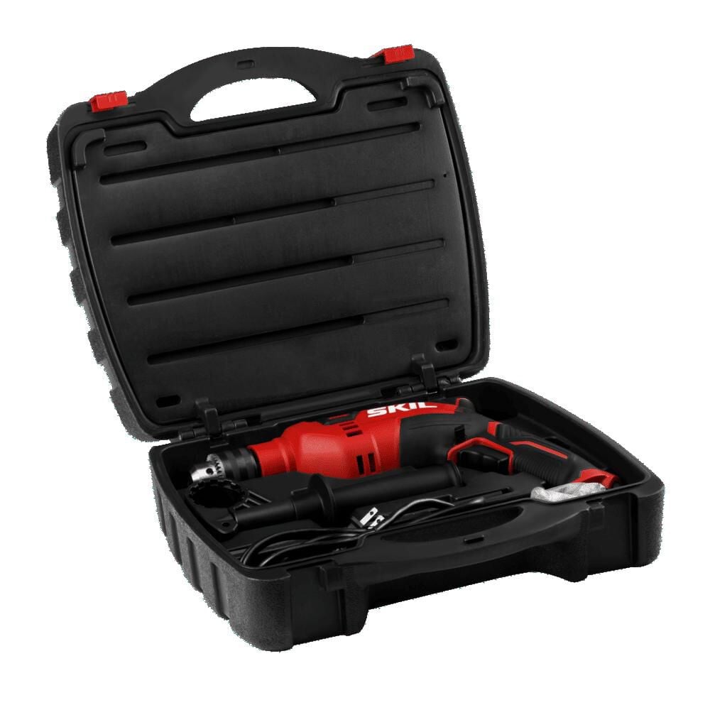 SKIL HD182002 7.5 Amp 1/2 In. Hammer Drill with 100 Piece Bit Set, large image number 1