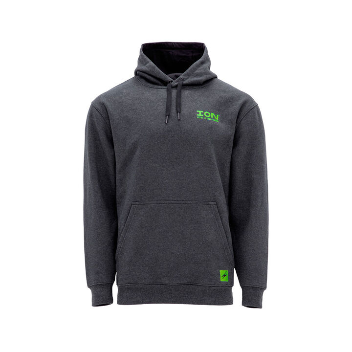 Ion ION Bolt Hoodie, Unisex, Dark Gray, 4X