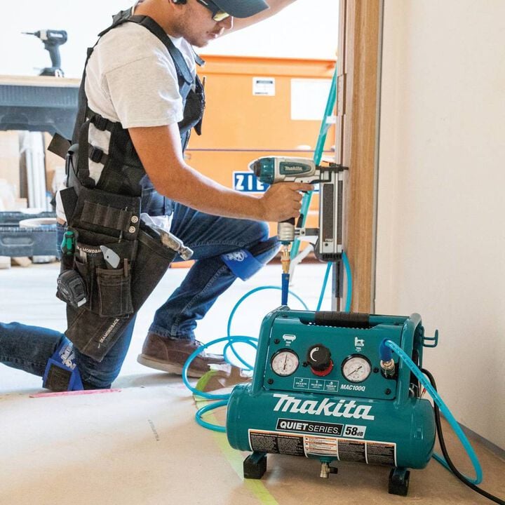Makita Quiet Series Electric Air Compressor 1 Gallon, large image number 2