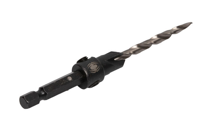 Spyder 11/64 Inch HSS Tapered Adjustable #6 Countersink Twist Drill Bit, large image number 1
