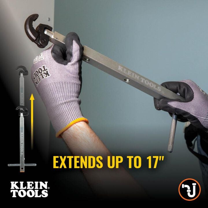 Klein Tools 1-1/4" Telescoping Basin Wrench, large image number 2