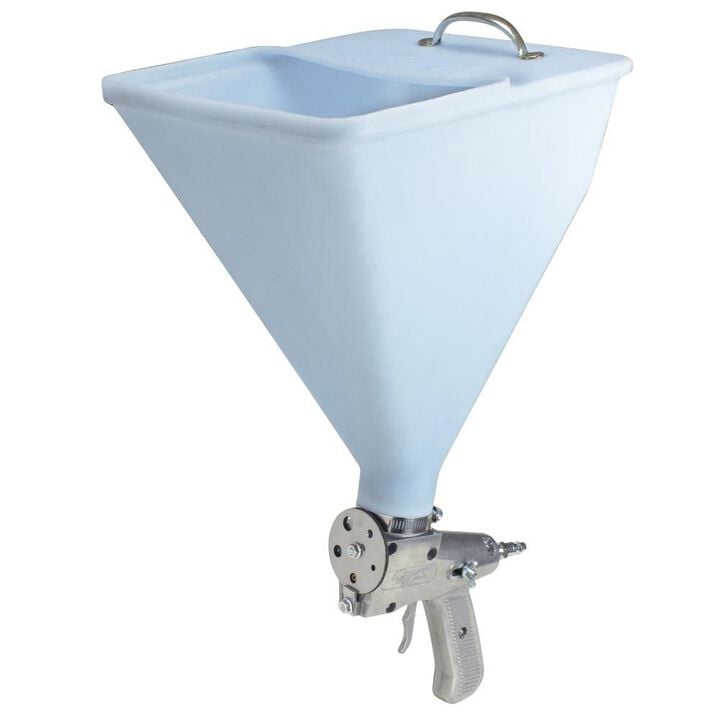 Kraft Tool Co Standard Texture Gun and Hopper with Compressor, large image number 2