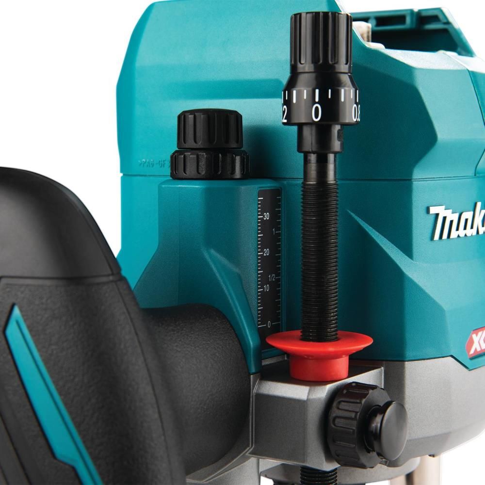 Makita 40V max XGT Brushless Cordless 2-1/4 HP Maximum HP Plunge Router (Bare Tool), large image number 14