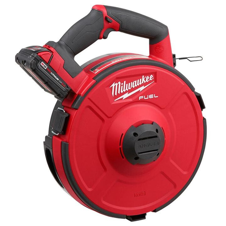 Milwaukee M18 FUEL Angler 120' Steel Pulling Fish Tape Kit, large image number 2