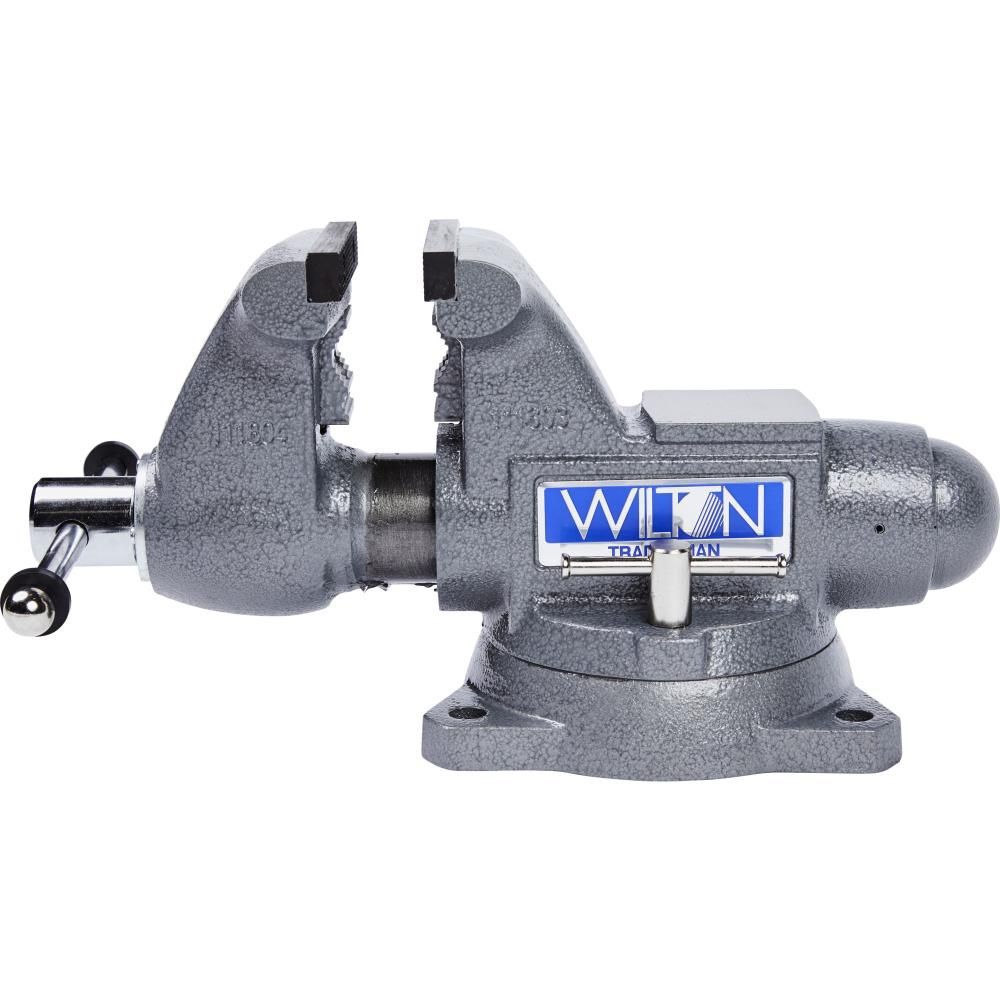 Wilton Tradesman 4-1/2 In. Round Channel Vise with Swivel Base, large image number 12
