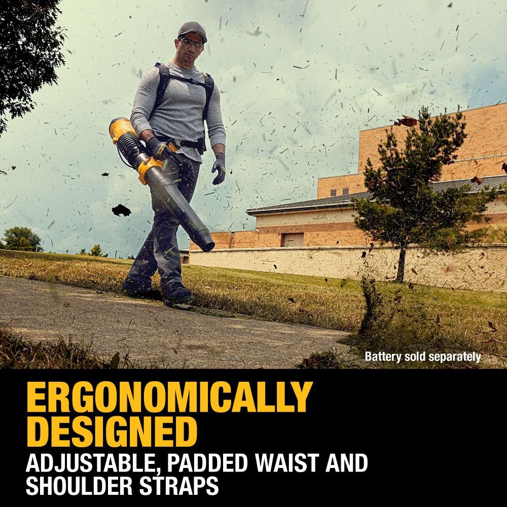DEWALT 60V Backpack Blower (Bare Tool), large image number 5