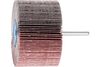 Pferd Mounted Flap Wheel, 3 Inch x 2, 80 Grit, 1/4 Inch Shank, Aluminum oxide, small image number 1