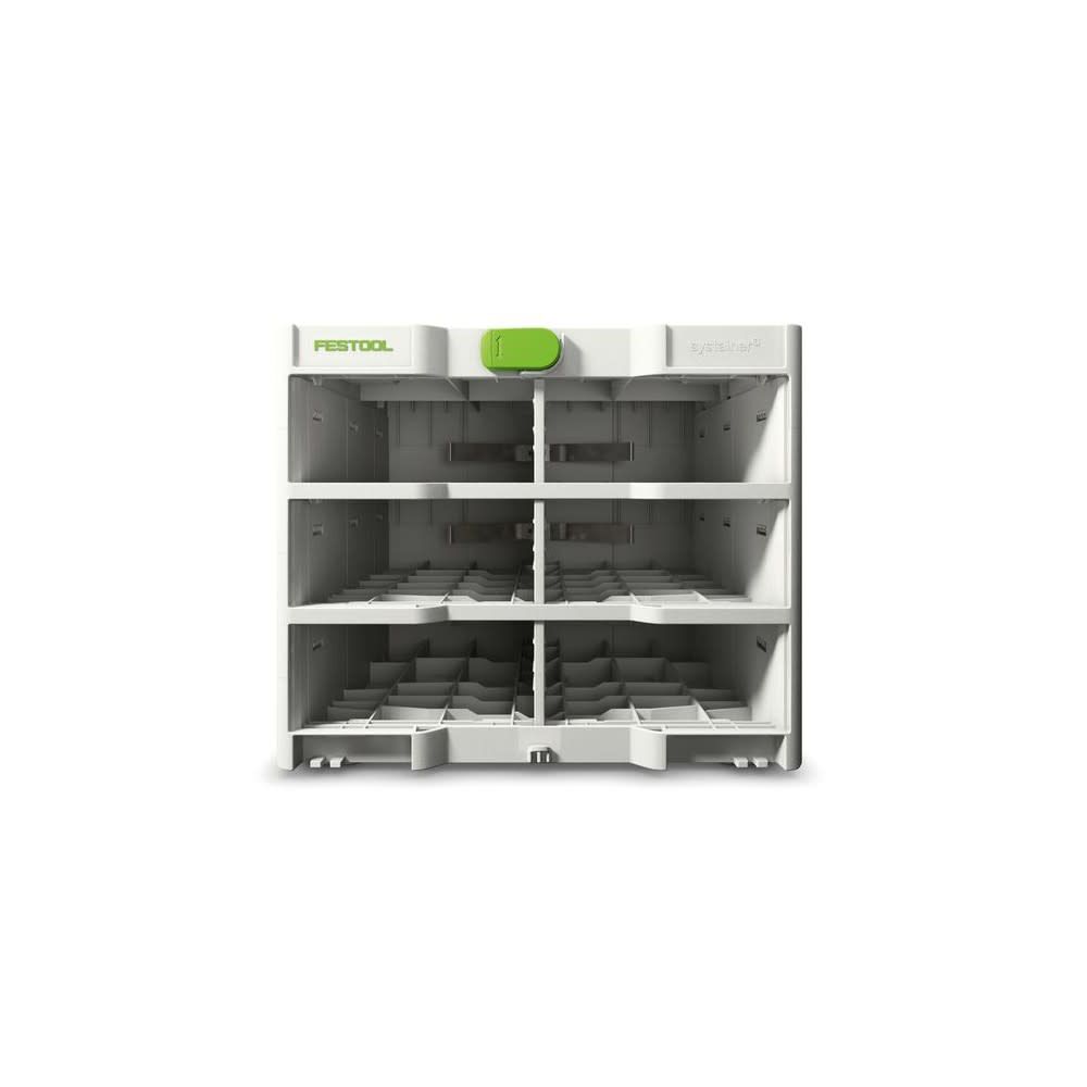 Festool SYS3-RACK/6 M 337 Systainer 20 kg 396 mm x 296 mm x 330 mm, large image number 2