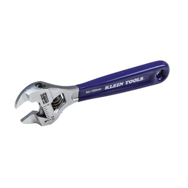 Klein Tools Slim-Jaw Adjustable Wrench 4in, large image number 4
