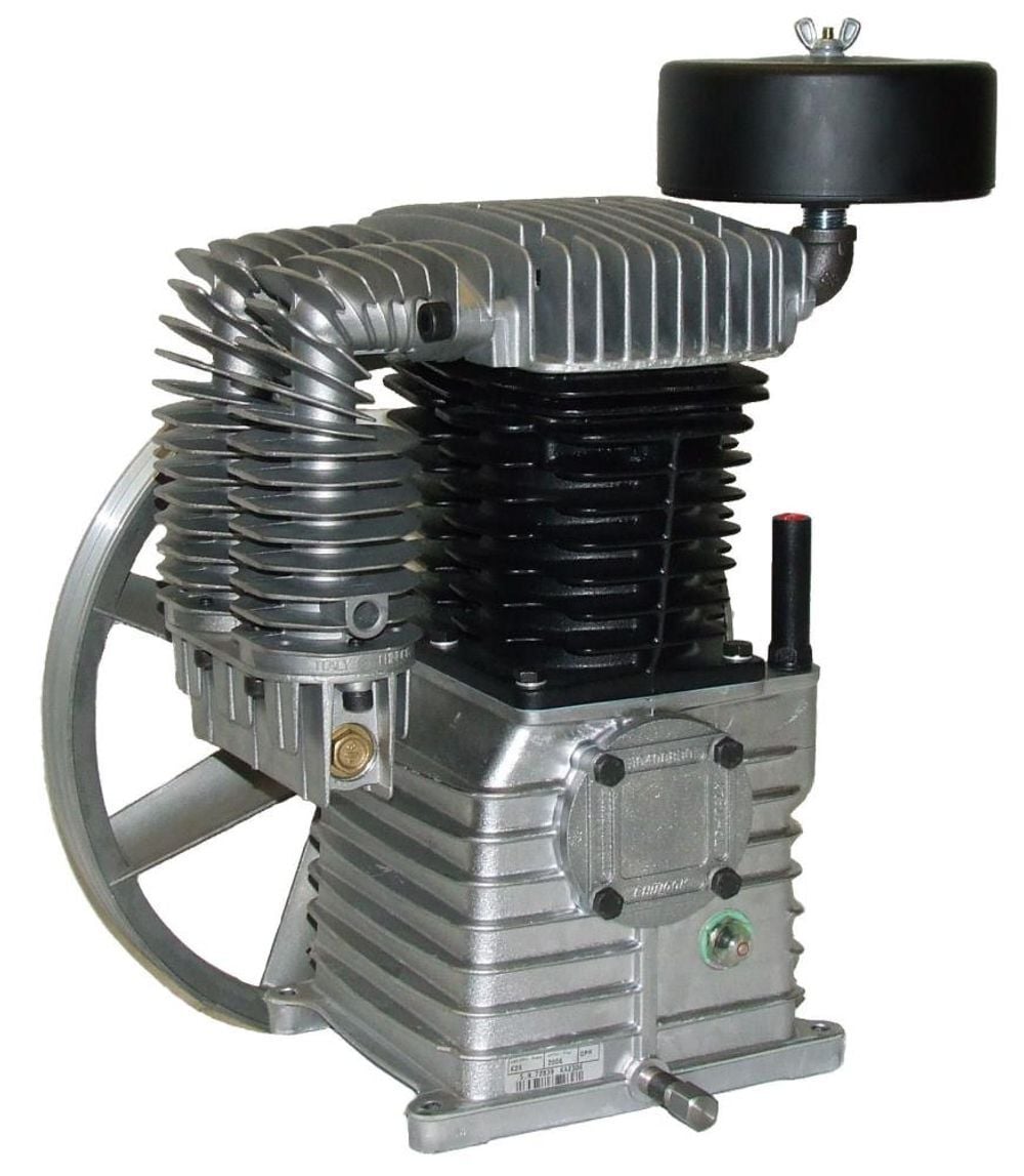 Rolair K24 2-Stage Compressor Pump with Flywheel - PMP22K24CH