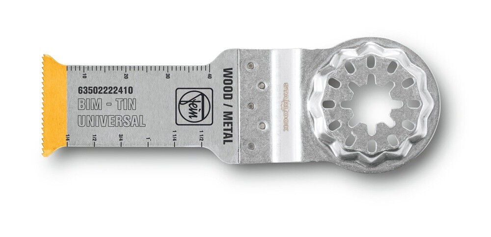 Fein TITAN Coated Universal Oscillating Saw Blade 1-1/8 Inch x 2-1/8 Inch 3 Pieces, large image number 1