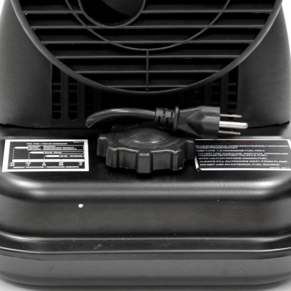 Portable fan forced kerosene heater 2025