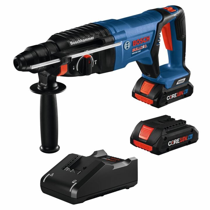 Bosch 18V EC SDS Plus Bulldog 1in Rotary Hammer Kit, large image number 0