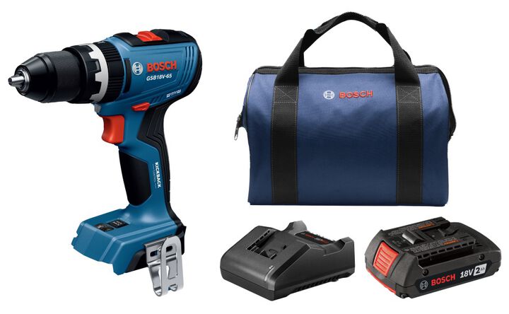 Bosch 1/2 Inch Brushless Hammer Drill/Driver Kit
