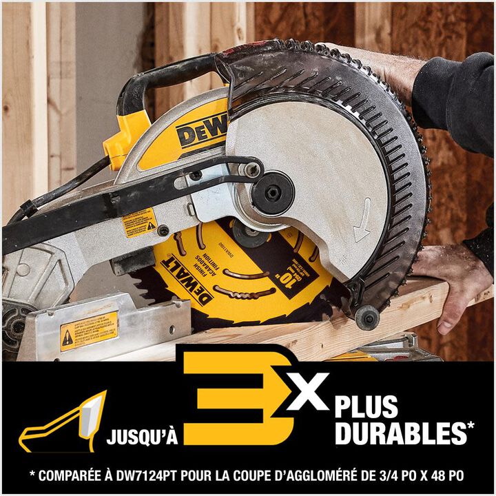 DEWALT Circular Saw Blade 10in 80T, large image number 8