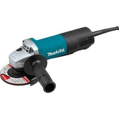 Makita 14 In. Cut-Off Saw with 4-1/2 In. Paddle Switch Angle Grinder, large image number 7