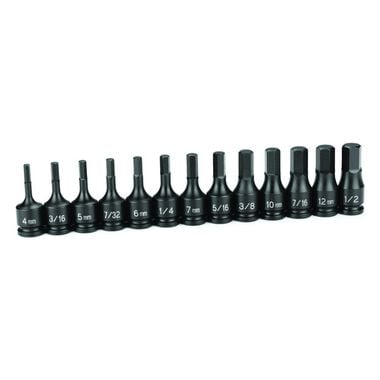 Grey Pneumatic 3/8in Drive Standard Length Set
