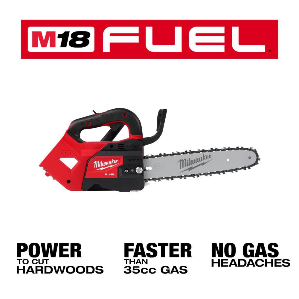 Milwaukee M18 FUEL 12inch Top Handle Chainsaw Bare Tool 2826 20C