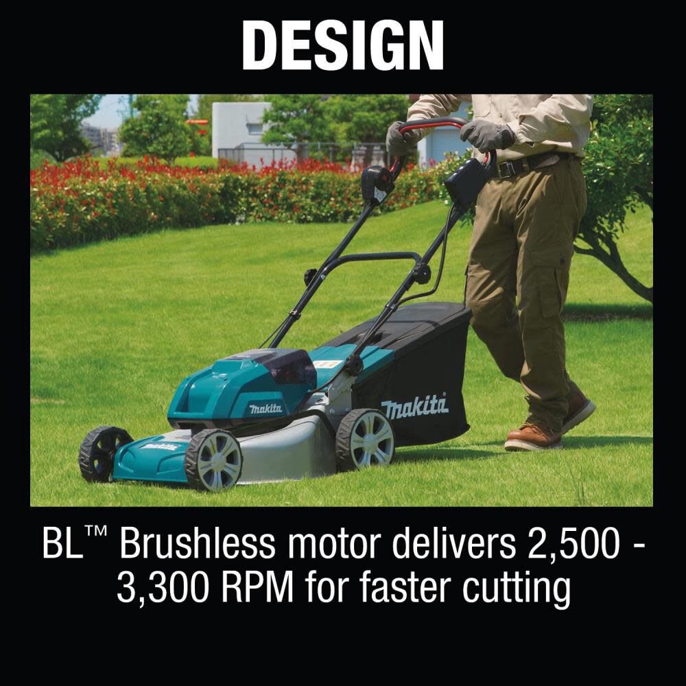 Makita 18V X2 36V LXT LithiumIon Brushless Cordless 18in Lawn