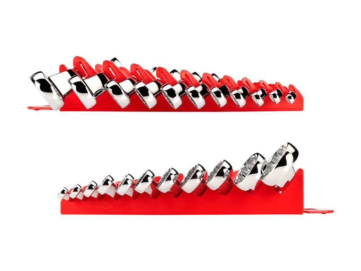 Tekton 45-Degree Offset Box End Wrench Set Holder, 11 Piece (6-32 mm), large image number 4