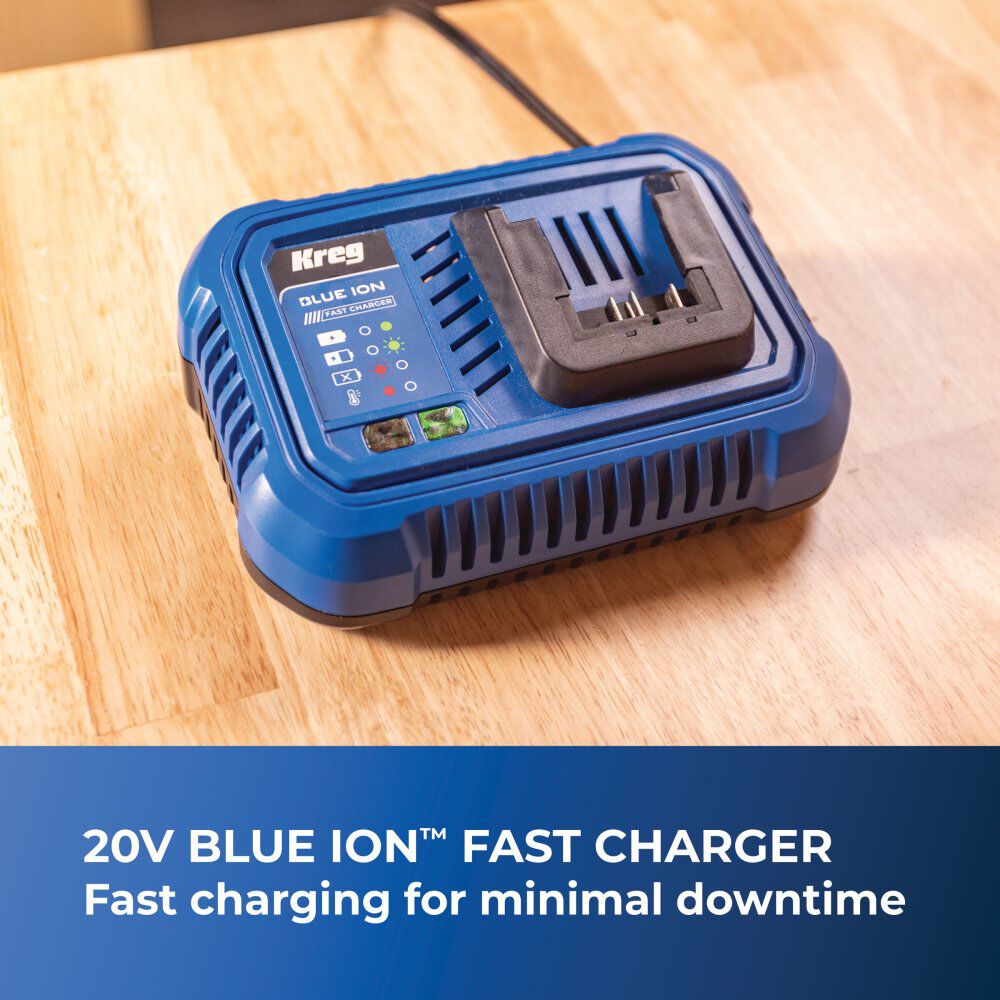 Kreg Blue Ion 20V Fast Charger, large image number 3
