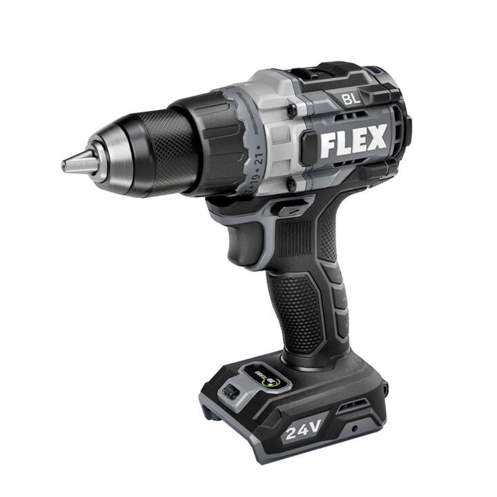 FLEX 24V 1/2in 2 Speed Drill Driver With Turbo Mode (Bare Tool), large image number 3