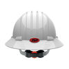 Protective Industrial Products Evolution Deluxe 6161 White Vented Full Brim Hard Hat, small image number 4