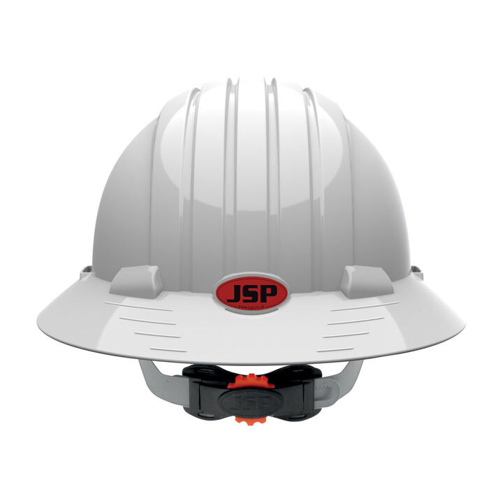 Protective Industrial Products Evolution Deluxe 6161 White Vented Full Brim Hard Hat, large image number 3