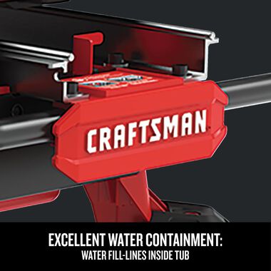 CRAFTSMAN V20* 7 Inch Cordless Compact Wet Tile Saw, large image number 4
