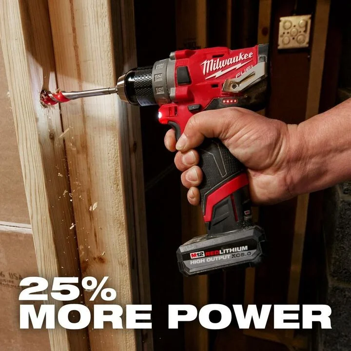 Milwaukee M12 REDLITHIUM XC 12V 5Ah Lithium Ion Power Tool Battery Pack, large image number 5
