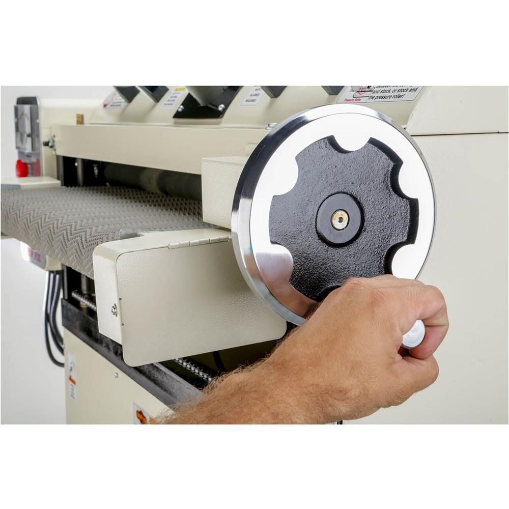 Shop Fox 26in Drum Sander 220V 5HP 1 Phase, large image number 4