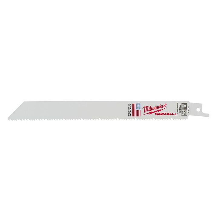 Milwaukee 8 in. 8/12 TPI SAWZALL Blades (50 Pack), large image number 0