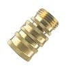 BluBird BluShield Brass Quick Disconnect Garden Hose Adapter Set, small image number 3