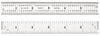 Starrett 605 Series Steel Rule 6in, small image number 1