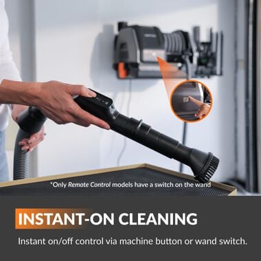 Giraffe Tools 32 Cfm Corded Retractable Vacuum Cleaner without Remote Control