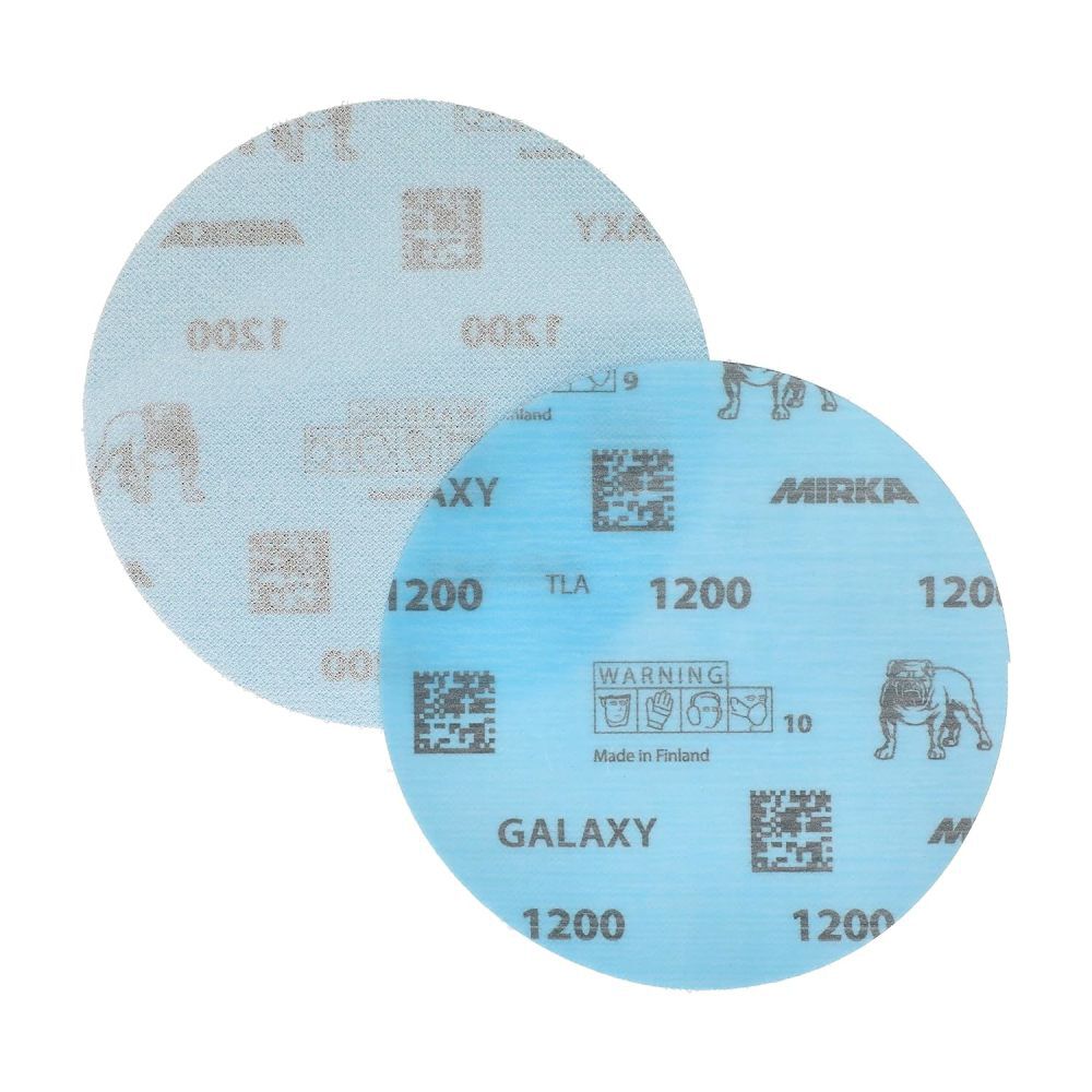 Mirka Galaxy 5 Inch Aluminum Oxide/Ceramic 1200 Grit Sanding Disc, 50 Pieces, large image number 2