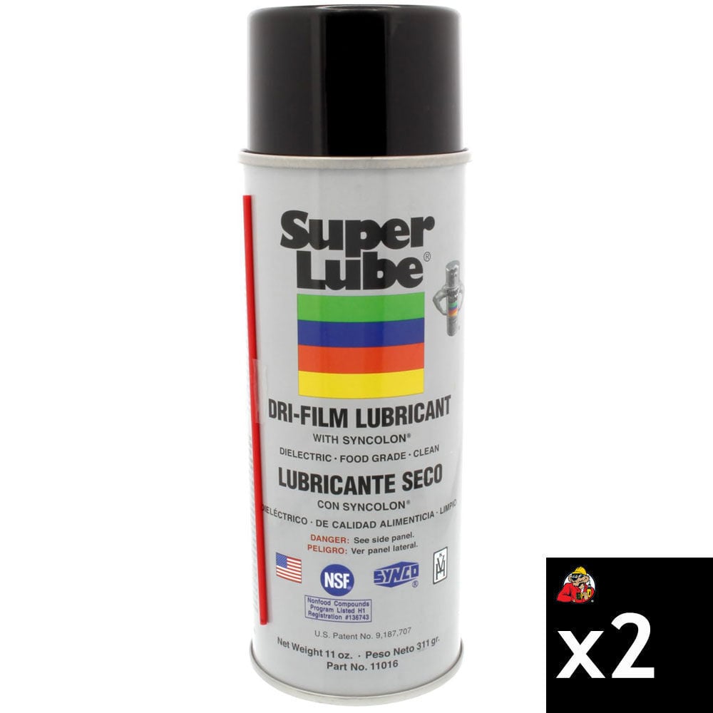Super Lube 11 Oz Aerosol Dri Film Lubricant with Syncolon- PACK of 2, large image number 1