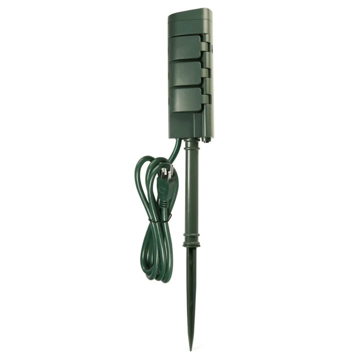 Feit Electric 125V 15A Alexa Google Smart WiFi Yard Stake