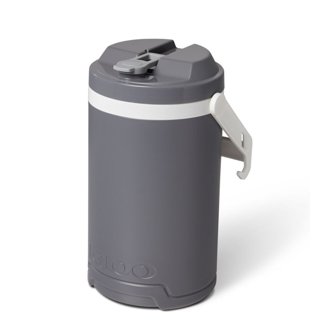 Igloo Workman Beverage Cooler Gray/White 1 Gallon, large image number 2