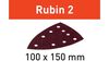 Festool Sanding Disc STF DELTA/9 P40 RU2/50 Rubin 2 50qty, small image number 1