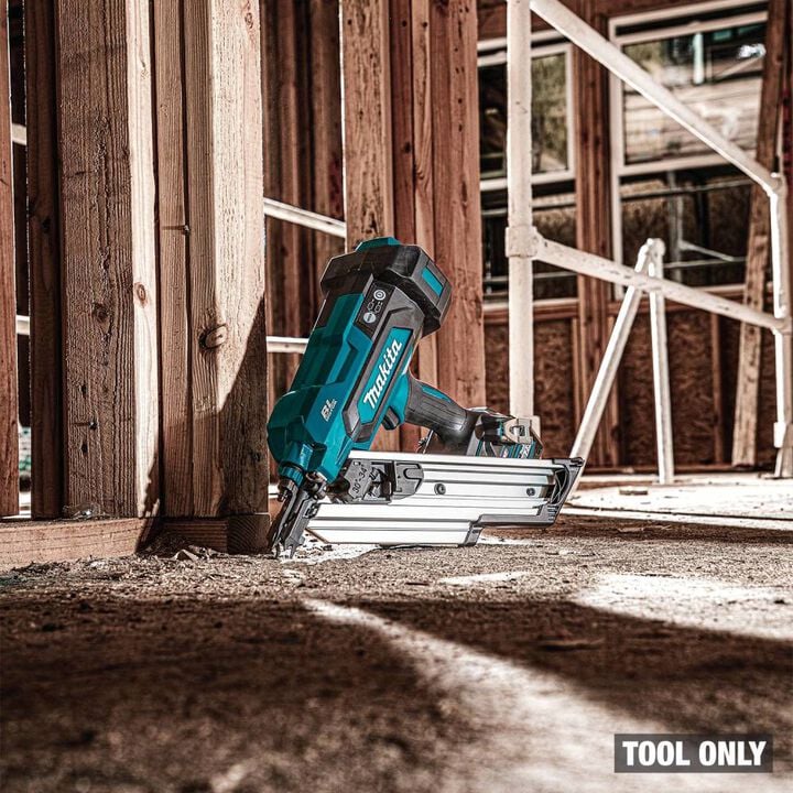 Makita 40V Max XGT Brushless Cordless 30 Degree Clipped Head 3-1/2 Inch Framing Nailer (Bare Tool), large image number 1