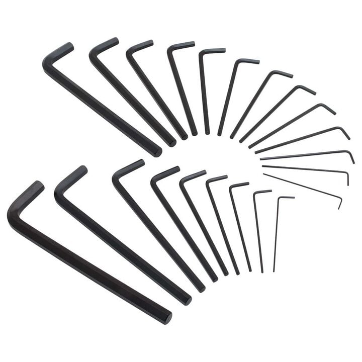 Stanley Hex Keys, Metric and SAE, Propeller Turner Set of 22, large image number 3