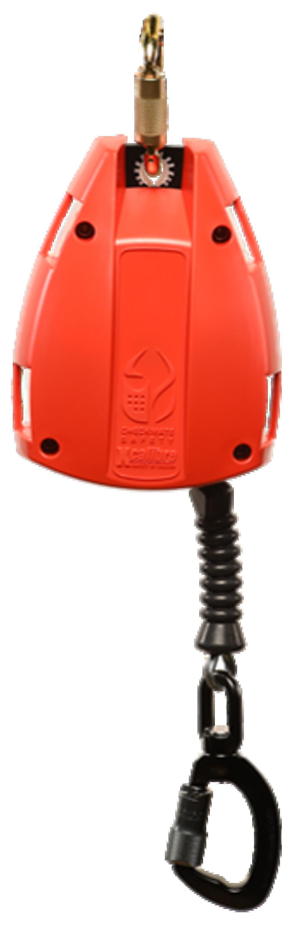 Guardian Fall Protection Class 1, 30 ft FABX Overhead SRL with Galvanized Steel Cable & Aluminum Carabiner – 32091