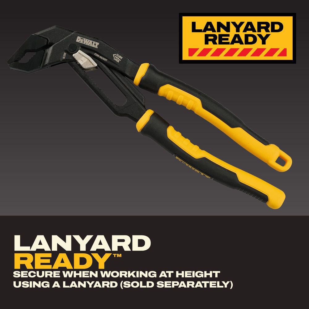 DEWALT 10 Inch Slidelock V Jaw Pliers, large image number 7