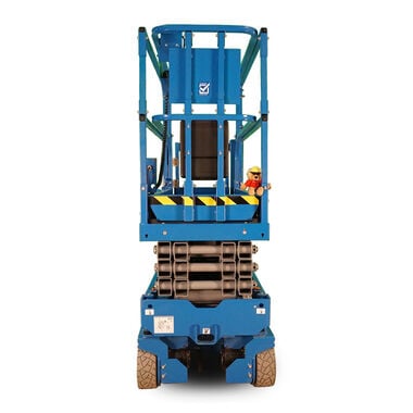 Genie 19' Scissor Lift 32in Width Electric with E-Drive, large image number 4